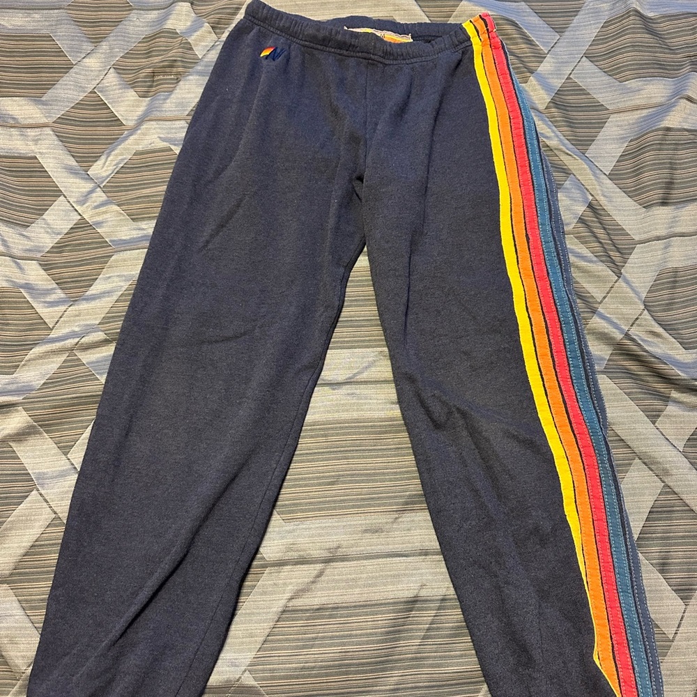 Aviator Nation striped sweatpants